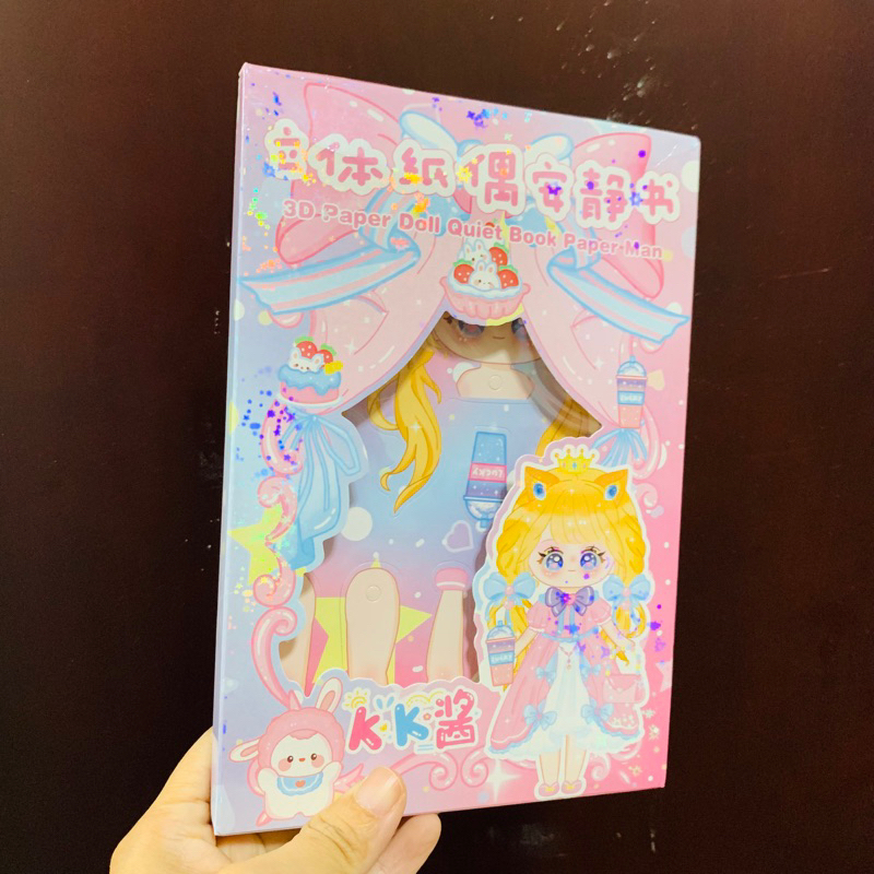 Búp bê giấy 3D Paper doll | Shopee Việt Nam