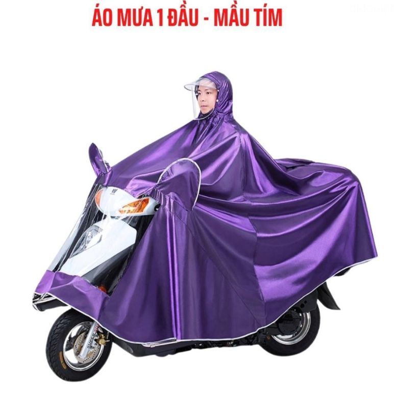 Áo Mưa Đi Xe Máy Didooglt 1 Người Và 2 Người Che Phủ Toàn Thân Kèm Kính Chắn Mưa Tiện Dụng