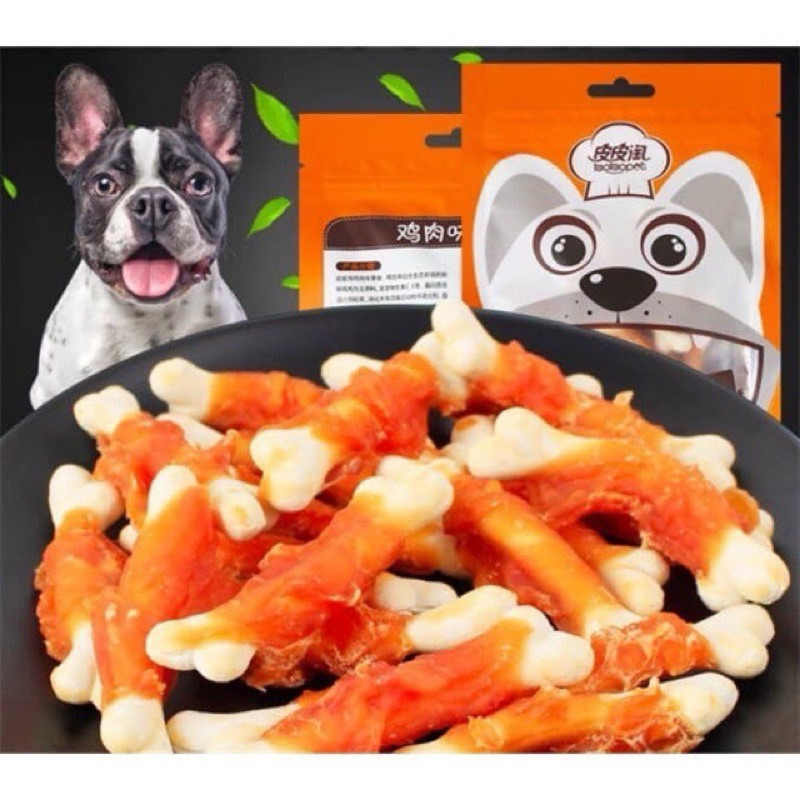Xương gặm bánh thưởng sạch răng thơm miệng hỗ trợ chăm sóc răng miệng cho chó cung cấp vitamin