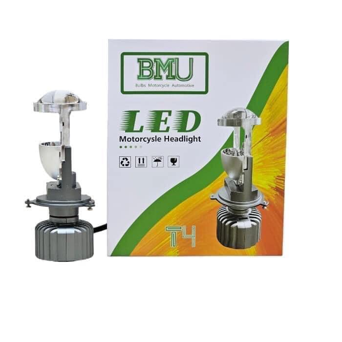 BÓNG ĐÈN PHA LED BI CẦU LAZER CẮT SÁNG CHỐNG CHÓI T4=T9 BMA | Shopee ...