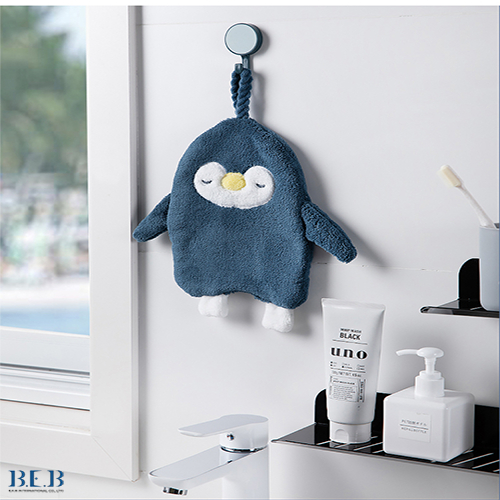 Ảnh Khăn Lau Tay Hình Chim Cánh Cụt Thấm Nước Tốt 2