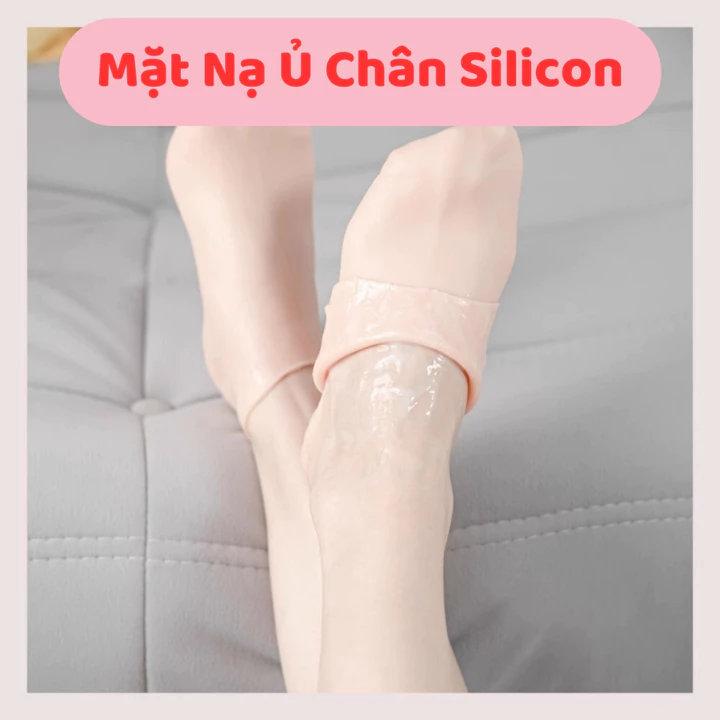 Tất Ủ Chân Chất Liệu Silicon Mềm Mịn, Vớ Ủ Kem Giúp Dưỡng Ẩm Làm Mềm Da Ngăn Ngừa Khô Nứt Nẻ Da Chân