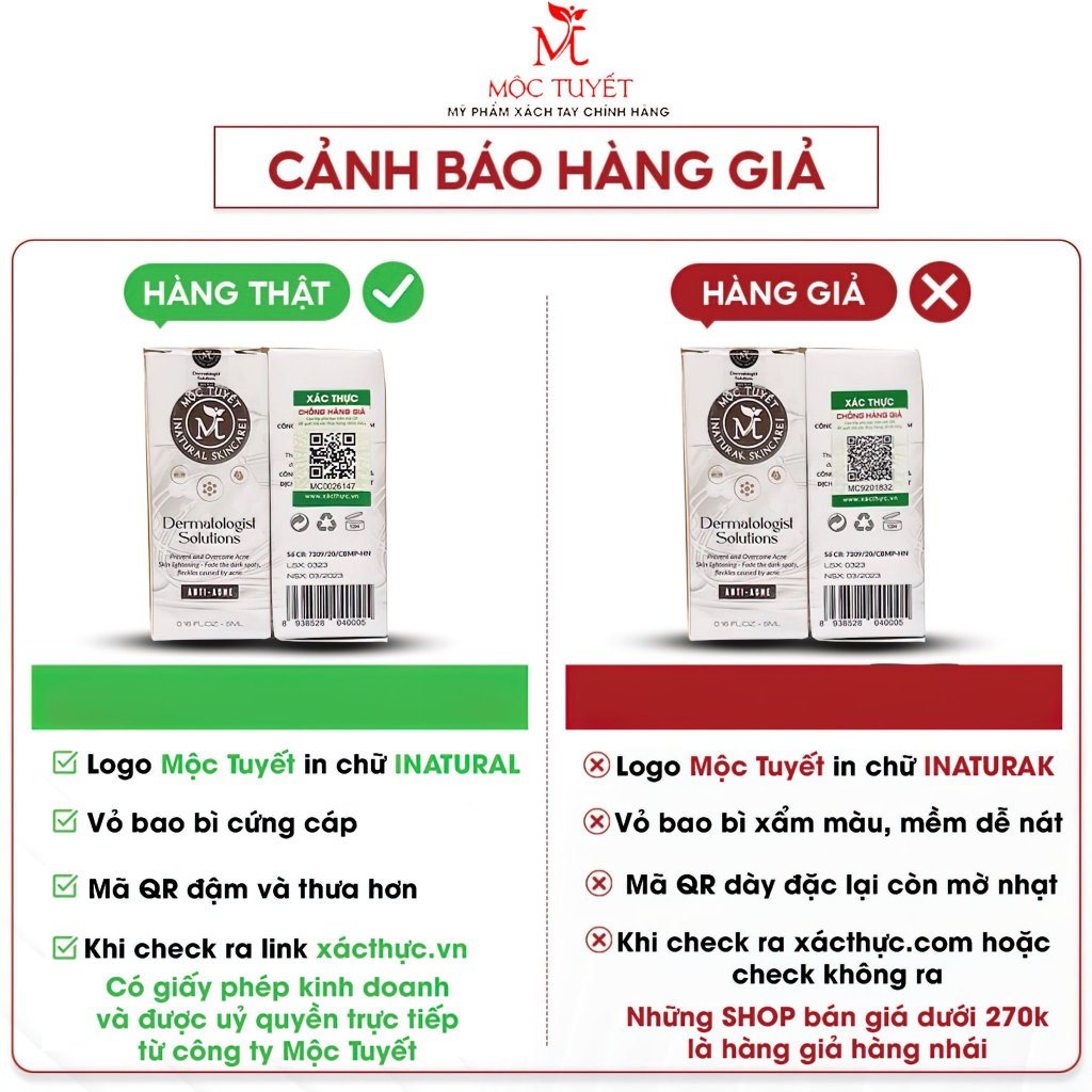 Serum Huyết Thanh Mộc Tuyết