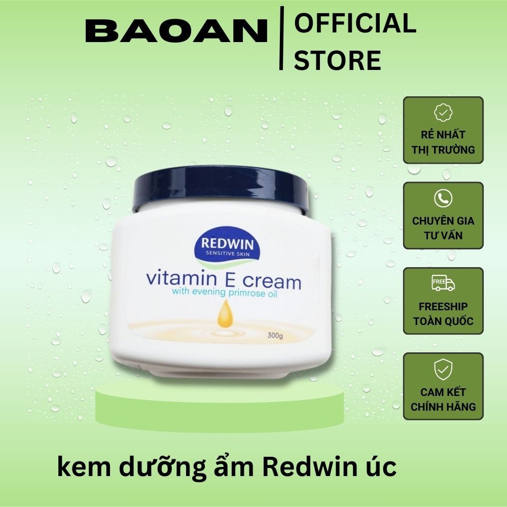 Kem dưỡng Redwin Vitamin E Cream 300g Úc chính hãng Kimochi Store ...