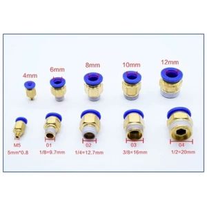 (HÀNG TỐT) ĐẦU NỐI NHANH KHÍ NÉN PC ĐỦ CÁC LOẠI REN ĐỦ CÁC LOẠI ỐNG 4-6-8-10-12, CÚT NỐI HƠI KHÍ NÉN, ĐẦU NỐI HƠI KHÍ