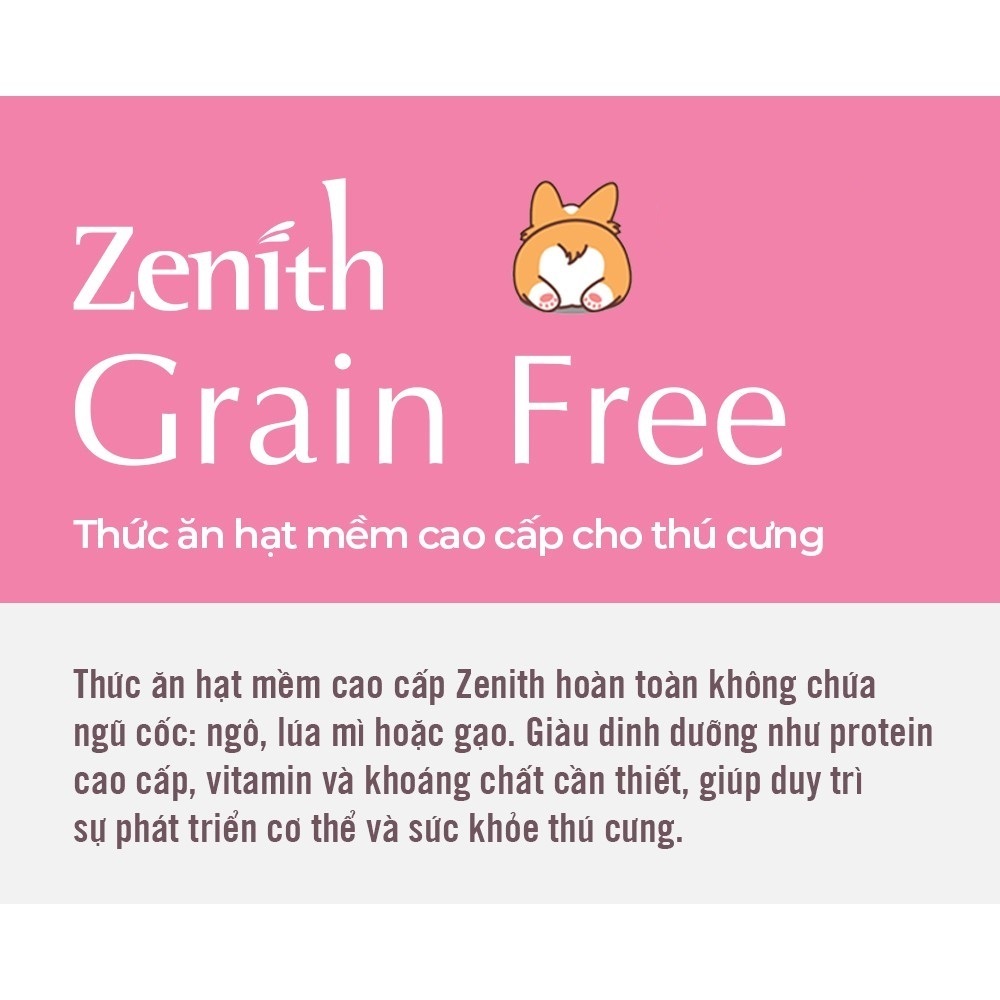 THỨC ĂN HẠT MỀM ZENITH CHO CHÓ CON - Thuộc dòng sản phẩm cao cấp