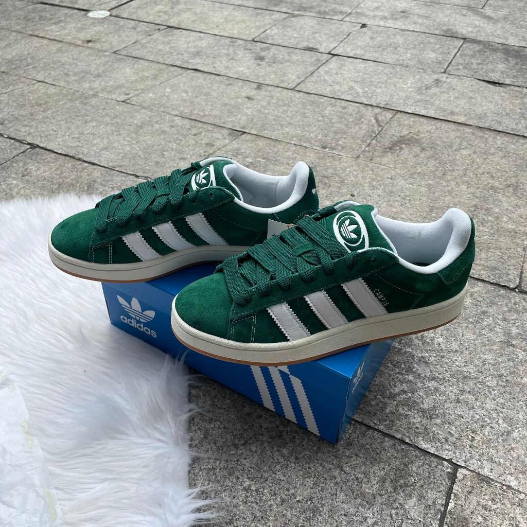 Adidas Originals CAMPUS 00S UNISEX - Sneakers Basse - Collegiate Green Blackoff White Ad115o1j7 M11