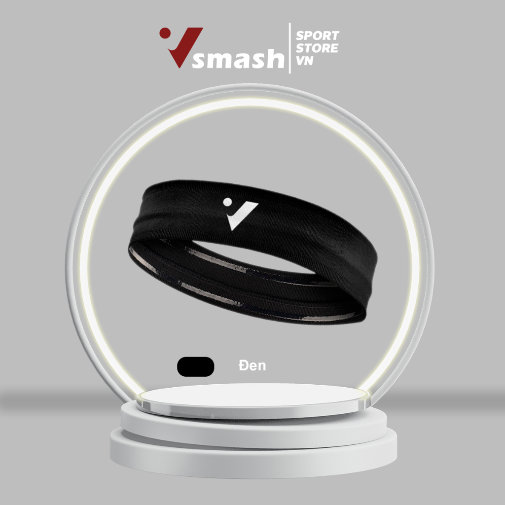 (BẢN TO) Băng đô thể thao chống trượt, chặn mồ hôi, co giãn | Thương hiệu VSMASH SPORTS VN | Nhiều màu sắc chọn lựa