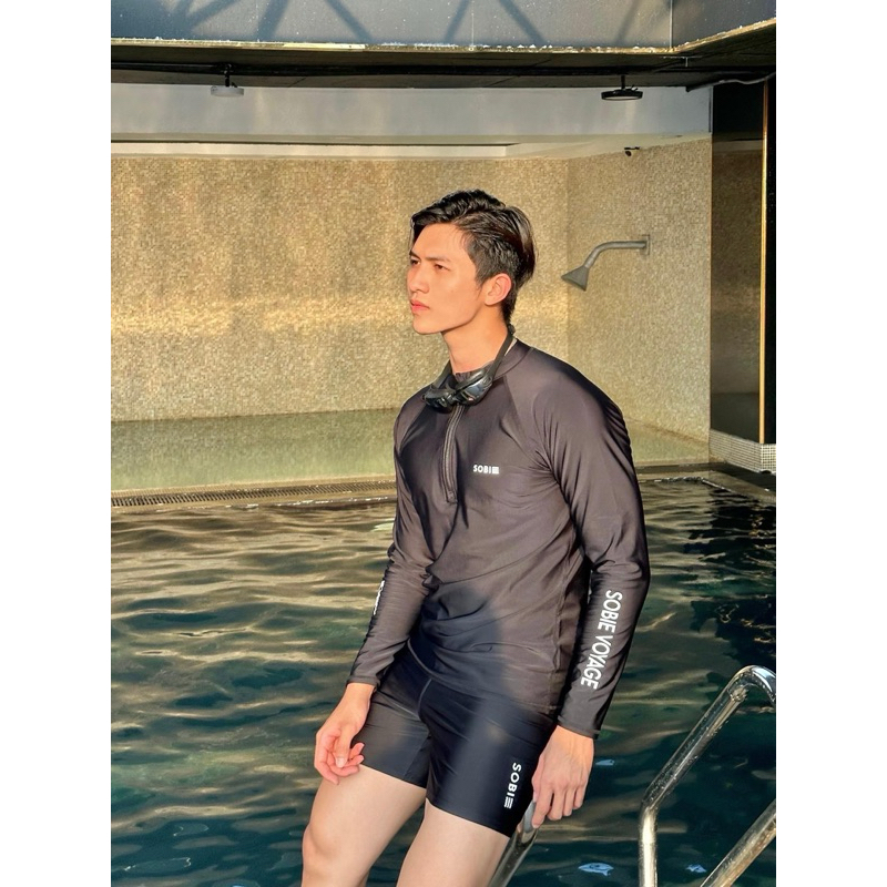 Ảnh Brian Áo bơi nam tay dài SOBIE 2