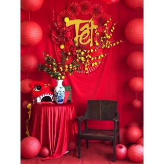 Chăn công trang trí tết, trang trí decor 2024, chăn nhung đẹp giá rẻ