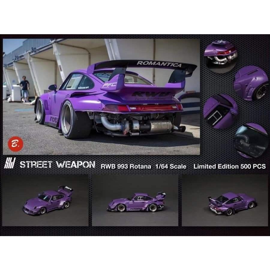 MÔ HÌNH 1:64 STREET WEAPON - RWB 993 Rotana | Shopee Việt Nam