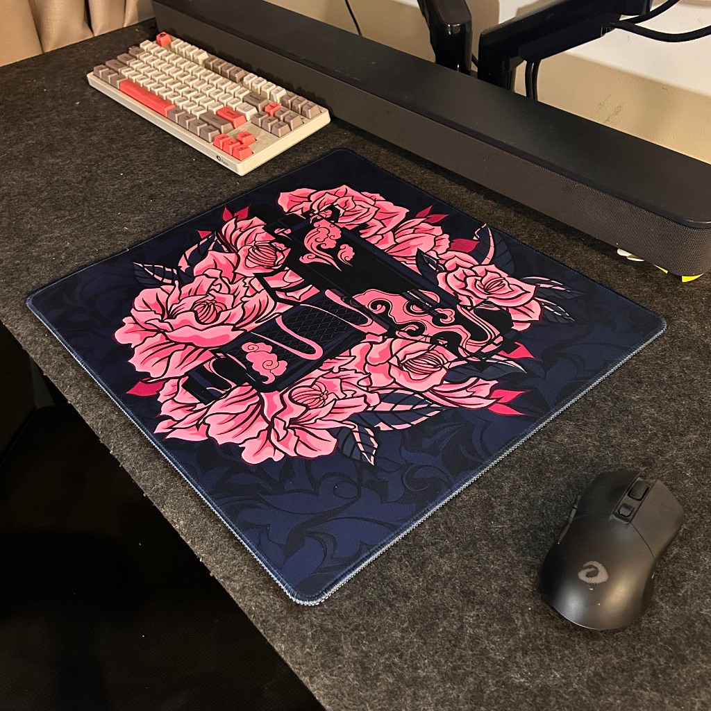 Lót Chuột Pad Chuột Mouse Pad Esports Tiger Ling Yun & Long Teng