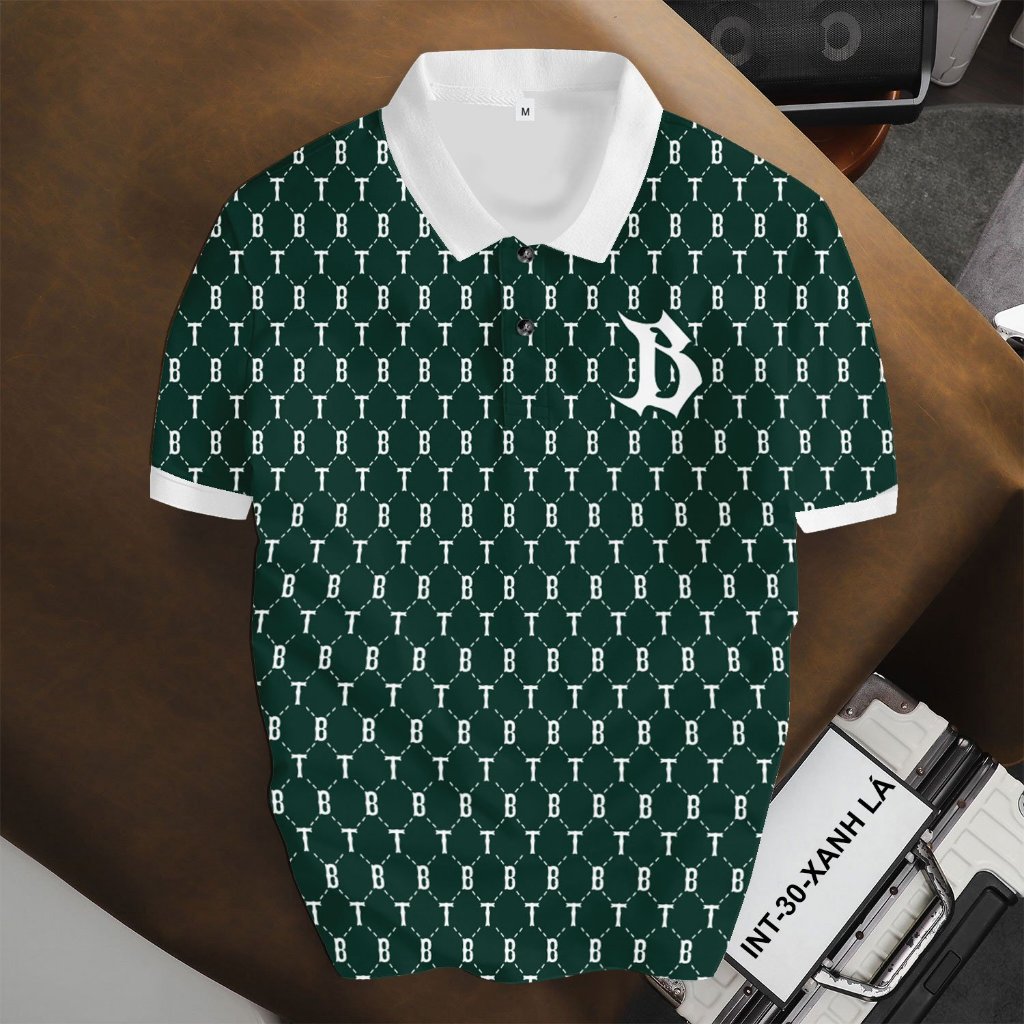 BST áo POLO INT cổ bẻ - áo polo nam/nữ  vải Poly Thái thoáng mát