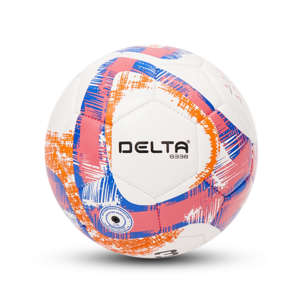 Ảnh Bóng Đá Trẻ Em Mini DELTA 3M Size3 May Máy Da TPU Mềm Nhẹ Sân Cỏ Nhân Tạo Bé Cho 4-9 Tuổi DELTMINI01 3