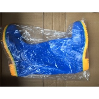 Ủng lao động màu xanh đế vàng cứng size 38 - 42, ủng đi mưa, ủng lửng, ủng trường thịnh