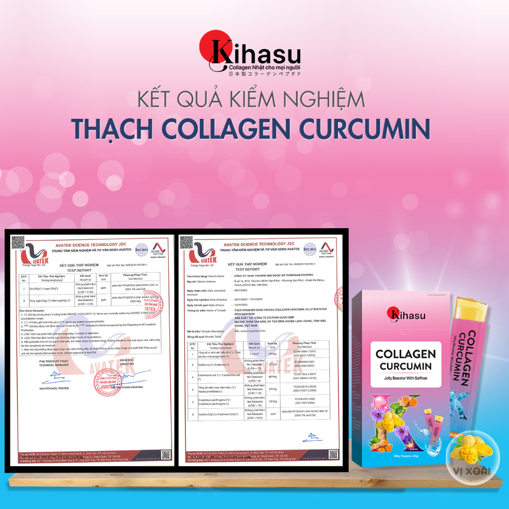 Ảnh Thạch collagen nghệ vàng Kihasu Booster với Nhụy hoa Nghệ Tây Đẹp Dáng, Sáng Da, Tăng Đề Kháng, Làm Chậm Lão Hóa 4