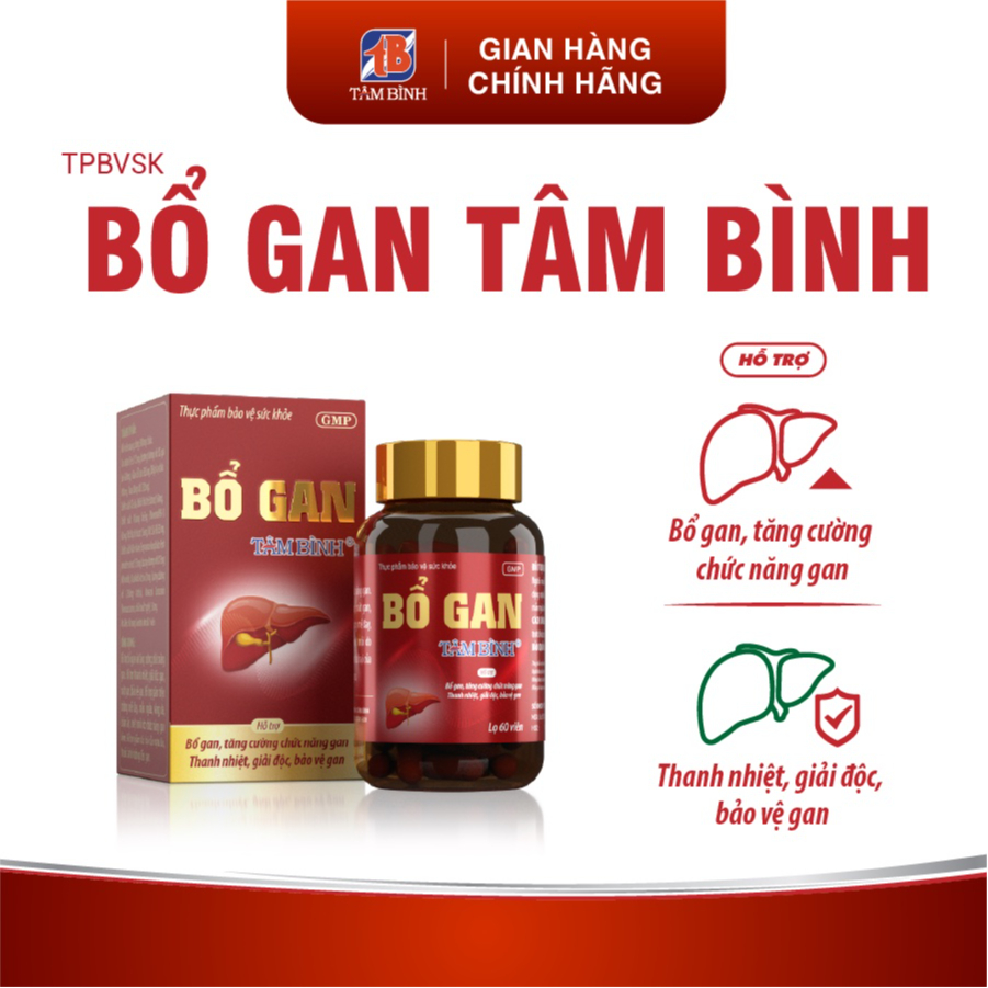 Ảnh Giải Độc Gan Tâm Bình, hỗ trợ thải độc gan, giảm nổi mề đay, mẩn ngứa, mụn nhọt, tăng cường chức năng gan. 2