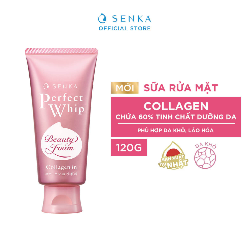 Ảnh Sữa Rửa Mặt Làm Sạch Sâu Cho Da Senka 100g 4