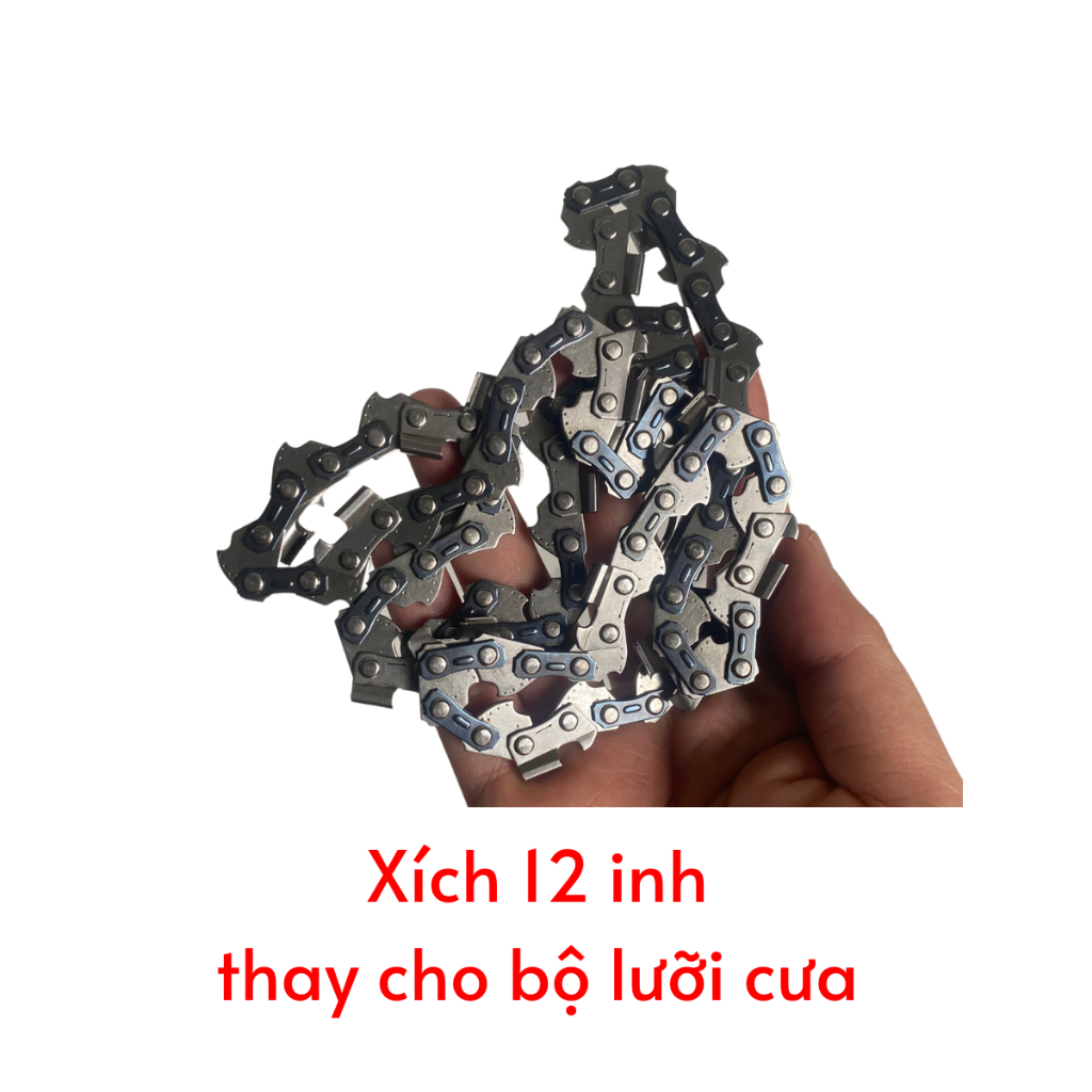 Lưỡi Xích 12 Inch Cho Bộ Lưỡi Cưa Gắn Máy Mài