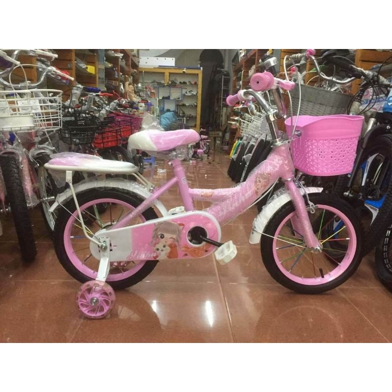 Xe đạp trẻ em Xe đạp Nữ Jinbao giá rẻ 12-14-16inch Anh Quân Kids