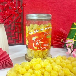Mứt hạt sen thượng hạng ít đường senfarm - Mứt Tết - Bánh Tết - Quà Tết