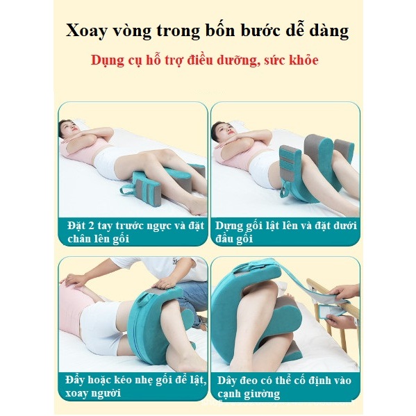 Gối Lật Đa Năng - Hỗ Trợ Lật ,Chăm Sóc Người Bệnh