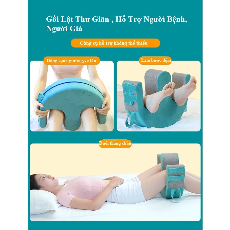 Gối Lật Đa Năng - Hỗ Trợ Lật ,Chăm Sóc Người Bệnh