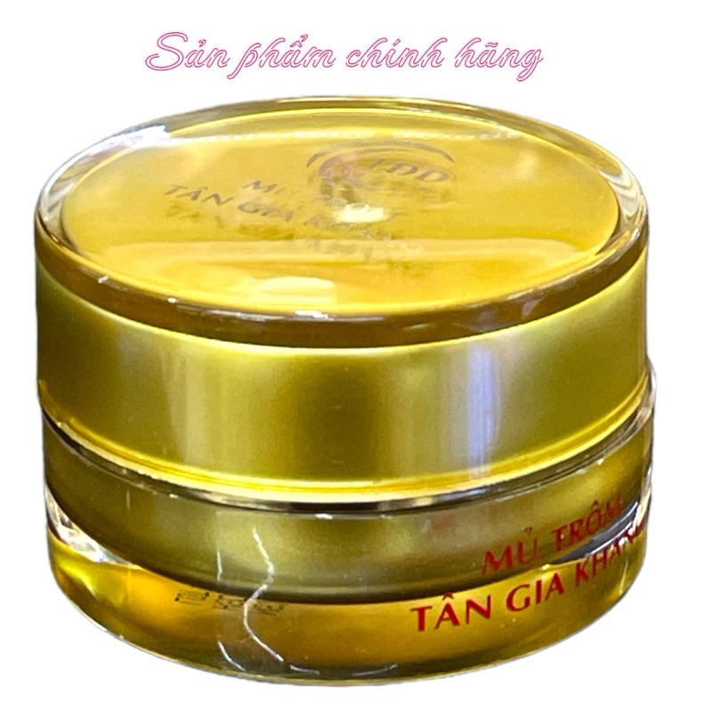 MỦ TRÔM TÂN GIA KHANG - Kem Trắng da, ngừa tàn nhang, đồi mồi 10gram