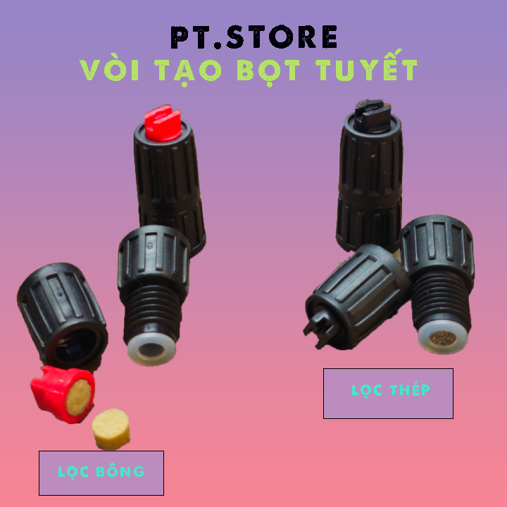 VÒI PHUN BỌT TUYẾT BEARFORCE - GẮN BÌNH CẦM TAY