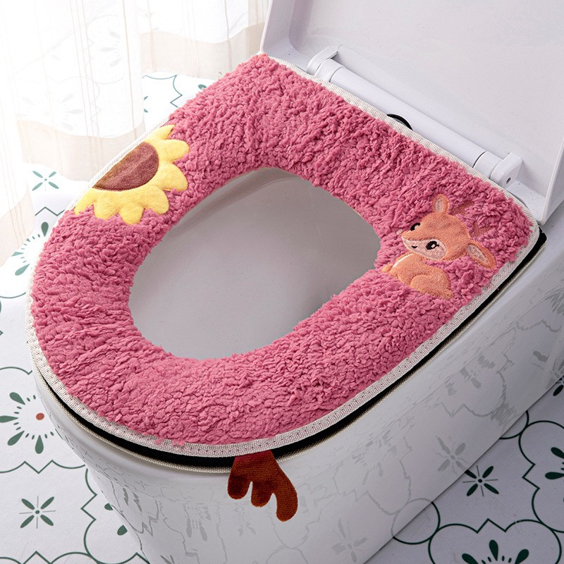 LÓT BỒN CẦU NHÀ VỆ SINH ( chống trơn trợt ) | Shopee Việt Nam