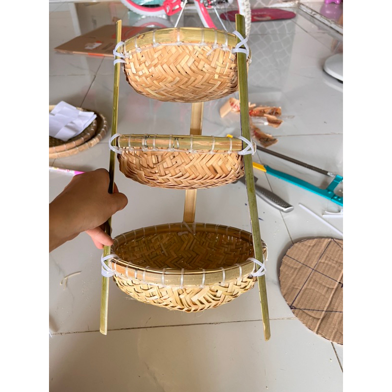 kệ rổ tre 3 tầng | Shopee Việt Nam