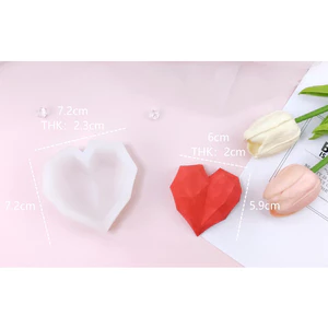 Khuôn trái tim kim cương