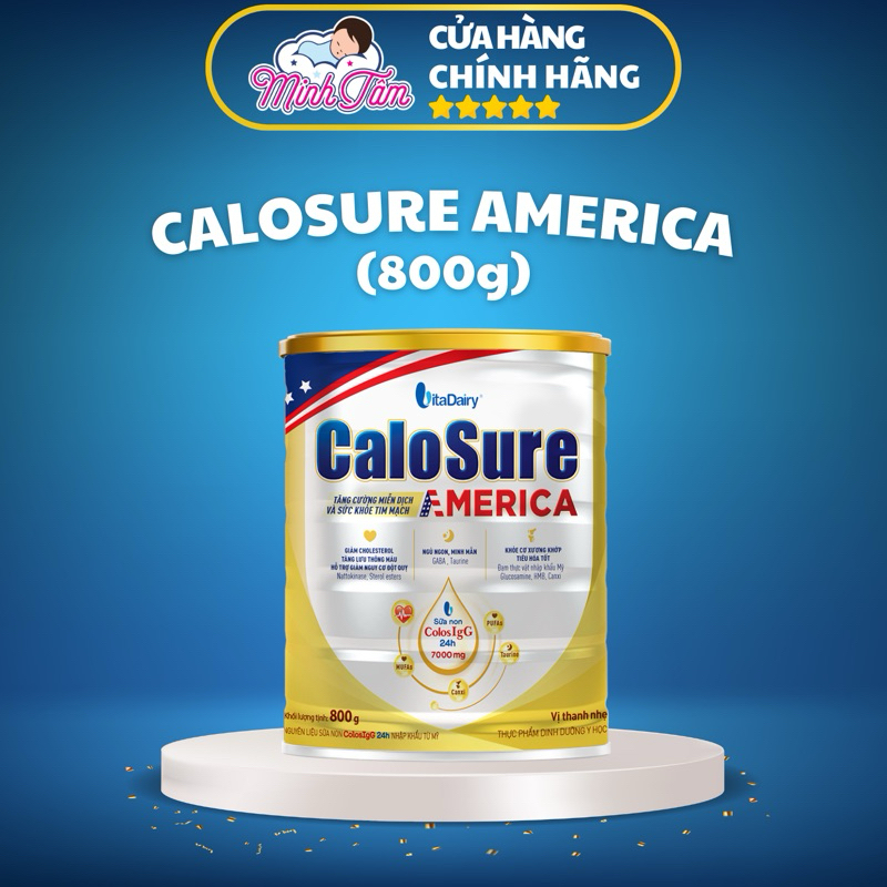 Sữa bột Vitadairy Calosure America có sữa non (800g) | Shopee Việt Nam