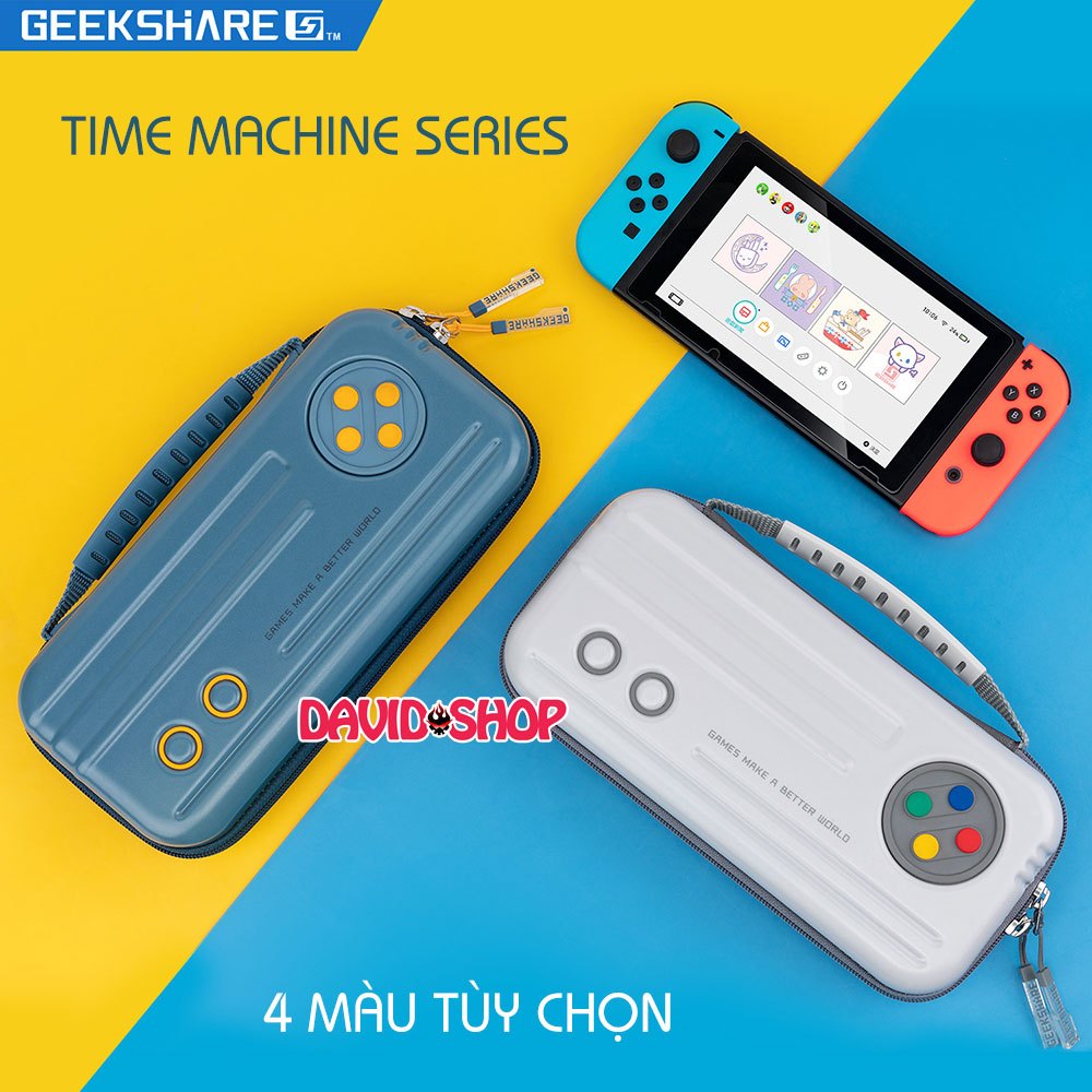[GeekShare] Túi đựng máy Time Machine Series cao cấp cho Nintendo ...