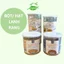 Hạt lanh nâu và bột hạt lanh nâu rang Flax Seed Powder - dùng ngay, bổ sung chất xơ, omega, tốt cho da và tóc