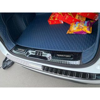 Ốp chống trầy cốp xe Ford Territory 2022-2024, Ốp trầy cốp Territory Mẫu Carbon chống xước cao cấp