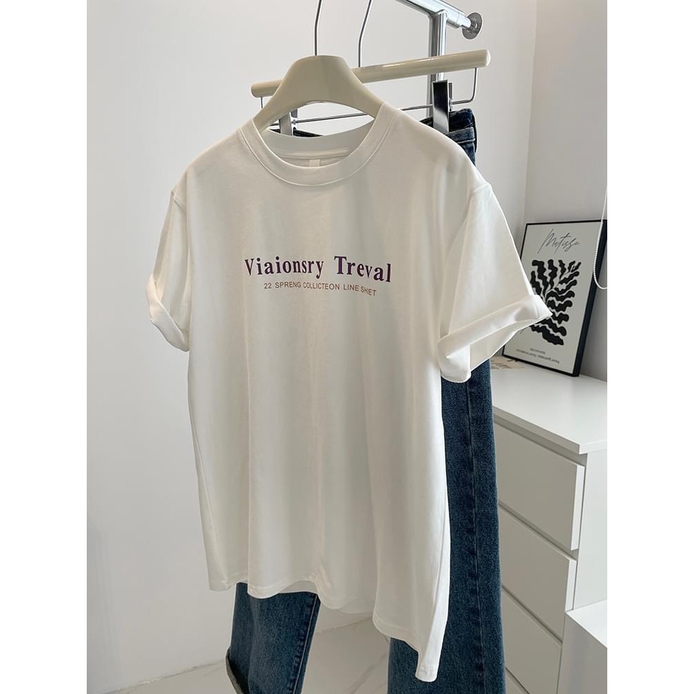 Áo thun Nữ in hình dể thương JULY, áo Phông Nữ mùa hè chất vải cotton dáng rộng trẻ trung