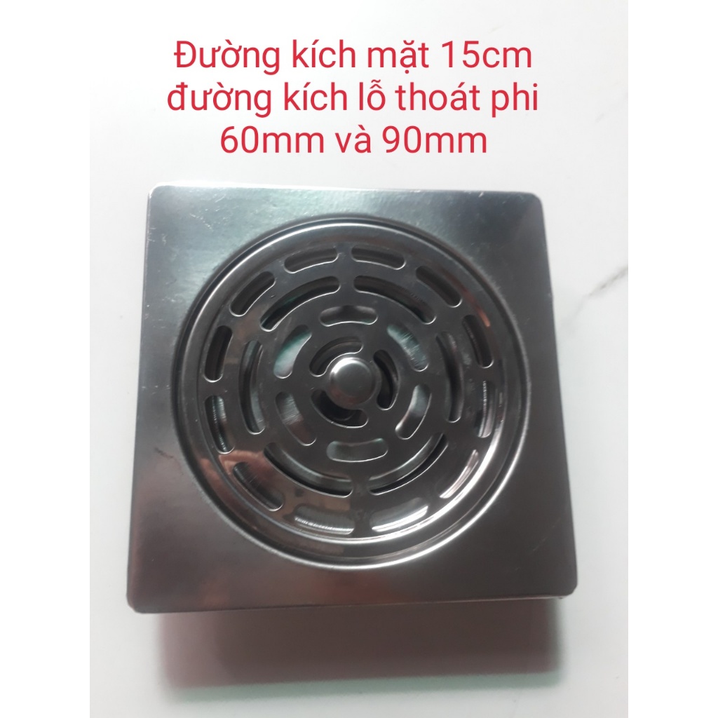 Phễu thoát nước sàn,lược rác chống mùi hôi INOX HG2 | Shopee Việt Nam