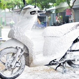 Xà bông rửa xe bọt tuyết siêu sạch, bóng xe có chạm - caoduongracing