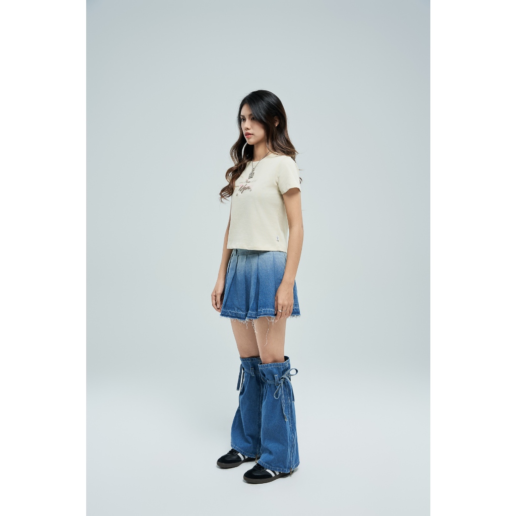 Chân Váy BOO dáng Mini Jeans Infinitee 08 BOOLAAB