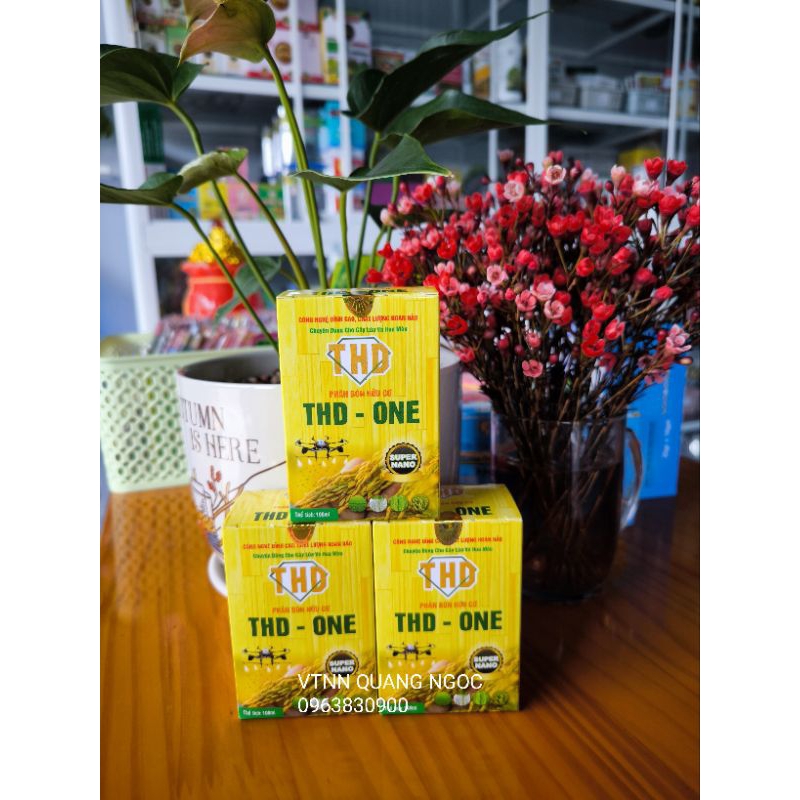 PHÂN BÓN HỮU CƠ THD - ONE 100ml | Shopee Việt Nam