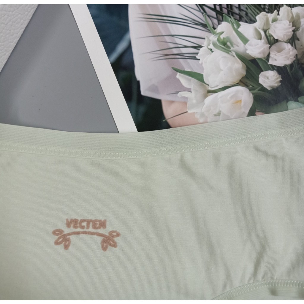 Ảnh Quần lót nữ cotton Vicci cao cấp kháng khuẩn khử mùi thông hơi thoáng khí đường viền mỏng QV.31 3
