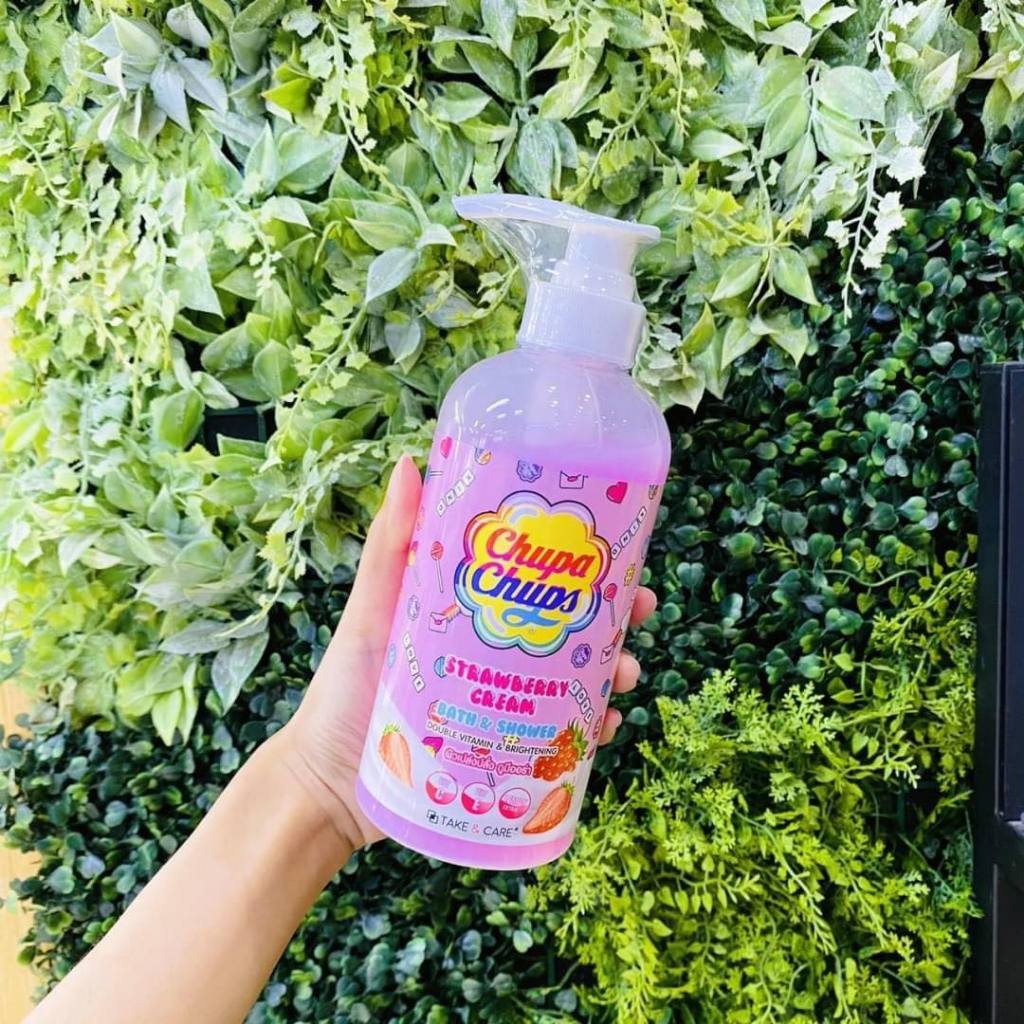 [DEALSHOCK9K] Sữa tắm Chupa Chups hàng nội địa Thái Lan giúp da sáng mịn hồng hào dung tích 450ml