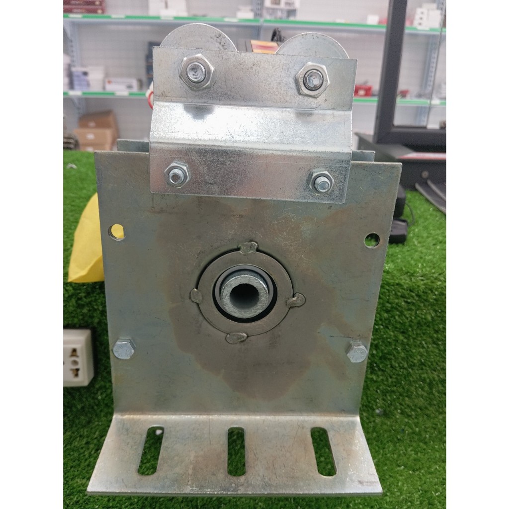 Bộ Mô tơ kéo mái bạt xếp Taiwan Nice chen  Ac600kg (motor + hộp nhận + puly)
