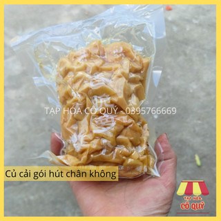 [Sỉ lẻ] Củ cải cắt miếng túi hút chân không 300g, giá sỉ 23k/túi - Tạp hóa cô Quý (M31)