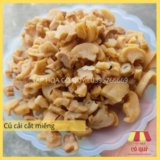 [ảnh thật] Củ cải muối cắt miếng, cắt sợi, loại mới tươi ngon, nguồn hàng uy tín - Tạp hóa cô Quý (M32)