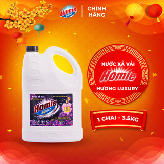Nước xả vải HOMIE EXPERT Hương Nước Hoa 3.5kg