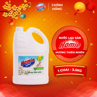 Nước Lau Sàn HOMIE EXPERT Nhiều Mùi Hương 3,5kg