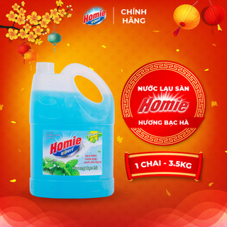 Nước Lau Sàn HOMIE EXPERT Nhiều Mùi Hương 3,5kg