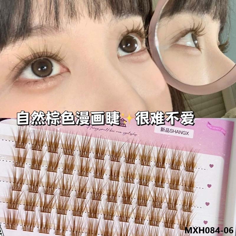 Bộ 5 Cặp Mi Giả Dày Cong Phong Cách Âu Mỹ Cực Slay Mixiaohe - MXH053-01